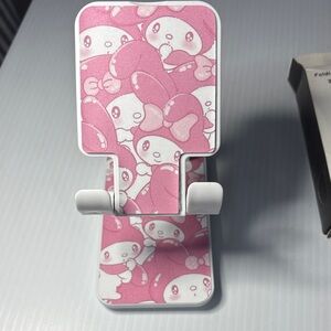 Melody Pink Cartoon Character Phone Stand
